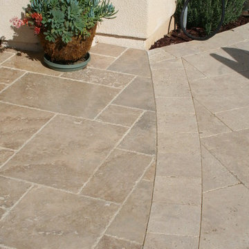 Travertine Patio