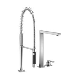 Lot | Two-hole Mixer With Profi Spray Set | Collection By Dornbracht - Kitchen Faucets