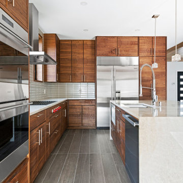 One family home design, construction documents and construction administration