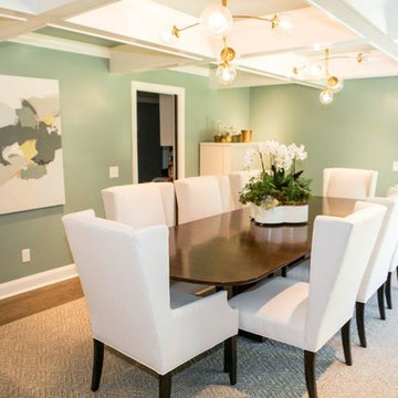 Elegant Dining Room Transformation