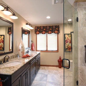 Centerville Typhoon Bordeaux Master Bathroom