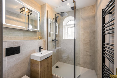 Inspiration for a small contemporary bathroom in Dorset.
