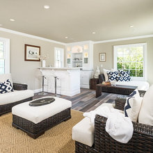 living room or basement bar