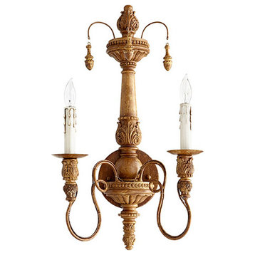 5506-2-94 Salento Transitional Light Wall Mount, French Umber