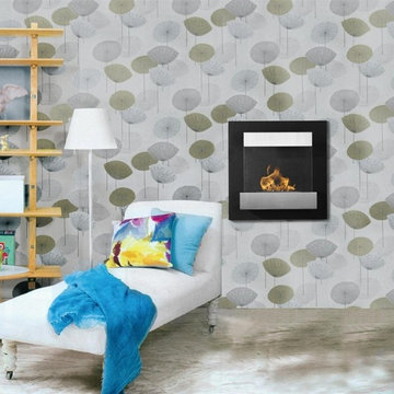 Melina Wall Mounted Ethanol Fireplace