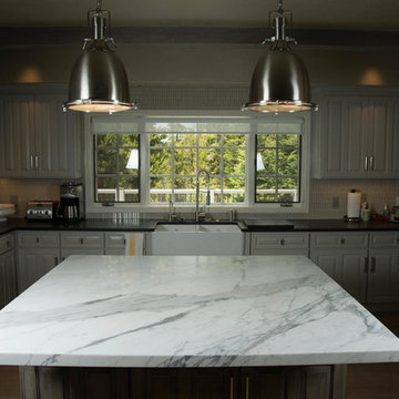 Industrial Meets Farmhouse Kitchen