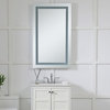 Led Hardwired Mirror Rectangle W24H40 Dimmable 3000K