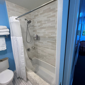 Seattle | Shower Tile | Partial Bathroom Remodel