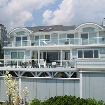 Glass rails