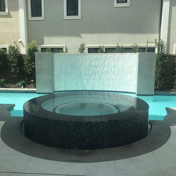 Raised Spa Projects - Landscape Design