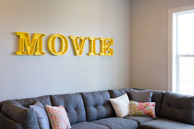 Inspiration for a family room remodel in Boise