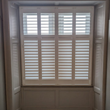 Made to Measure Blinds and Shutters in Cambernaud Glasgow — Before & After