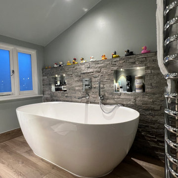 Rustic Family Bathroom