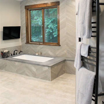 Fantastic bathroom design ideas in a Frederick home renovation project
