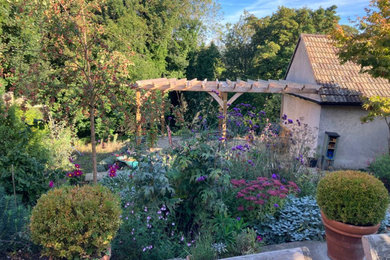 Design ideas for a medium sized classic house exterior in Kent.