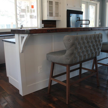 Custom White Inset Kitchen