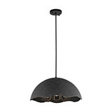 Weathered Zinc 3lt Pendant - 3 x 100W E27