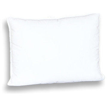 Soho Boudoir Down Pillow, White