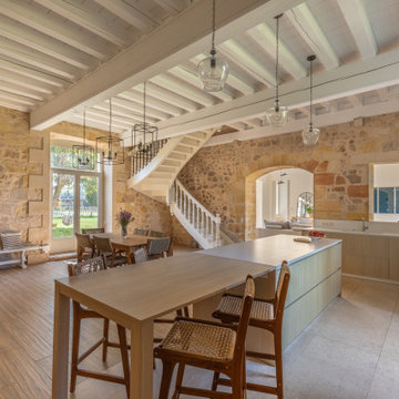 Rénovation d’un château du XVIIe en Gironde