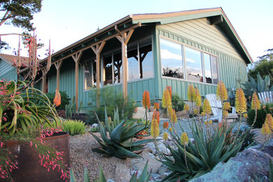 Design ideas for a mediterranean landscaping in San Luis Obispo.