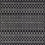 Unique Loom - Rug Unique Loom Moroccan Trellis Black Square 8'0x8'0 - With pleasant geometric patterns based on traditional Moroccan designs, the Moroccan Trellis collection is a great complement to any modern or contemporary decor. The variety of colors makes it easy to match this rug with your space. Meanwhile, the easy-to-clean and stain resistant construction ensures it will look great for years to come.