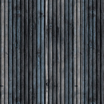 Charcoal Blue Beige Faux Brick 3D Wall Panels, Set of 10, Covers 52.7 Sq Ft