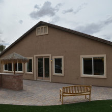 Exterior Window Stucco