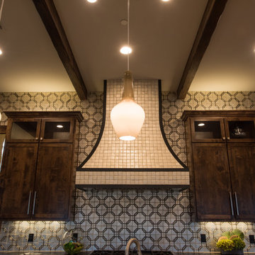 Stained Wood + Color = Wow