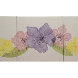 Flower tiles - Tile Murals