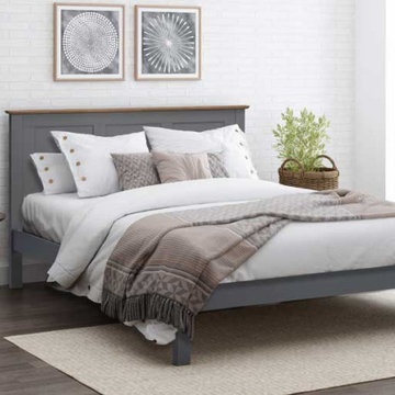 Flintshire Conway Bed in Grey
