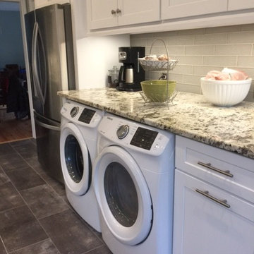 Kingston Springs Kitchen Remodel with Laundry in Kitchen and Pantry