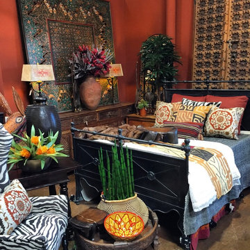 African bedroom