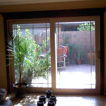 Sliding Patio Doors (used to be a window)