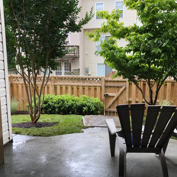 Aldie Townhouse Backyard