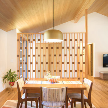 Mid-Century Modern Dining and Screen