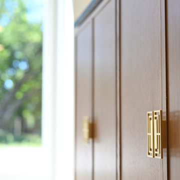 Custom cabinet details