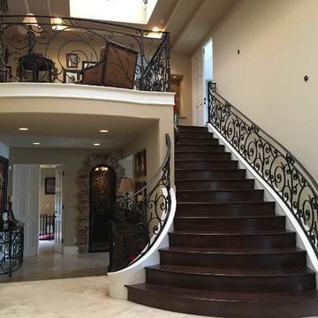 Flared Compound Radius Staircase