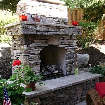 Patio Fireplace