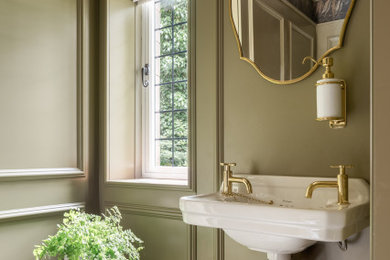 Powder room - traditional powder room idea in Other