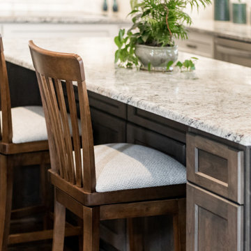 Transitional Kitchen Remodel Done in Maple and Alder