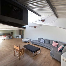 Prima e Dopo: il Loft che Gira Attorno ad una Scala