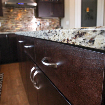 Mocha Cabinets, Kitchen,