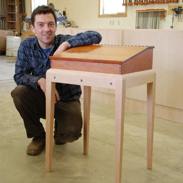 Custom tabletop desk and stand