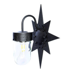 Custom Exterior Hand Forged Iron Lights - Products