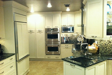 Example of a trendy kitchen design in Other