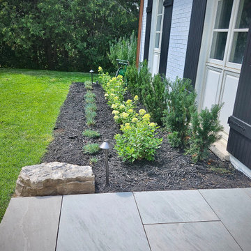 Garden Walkway Leading to Front Patio