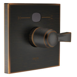 Delta Dryden&trade; Angular Modern Temp2O Valve Only - Less Handles - Tub And Shower Parts