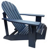 Classic Poly Adirondack Chair, Deep Blue
