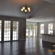 open concept kitchen/dining/living room ideas