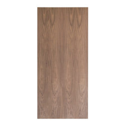 NAPA - WALNUT VERTICAL GRAIN FLUSH DOOR 20 MINUTE FIRE RATED DOOR (1-3/4") - Windows And Doors